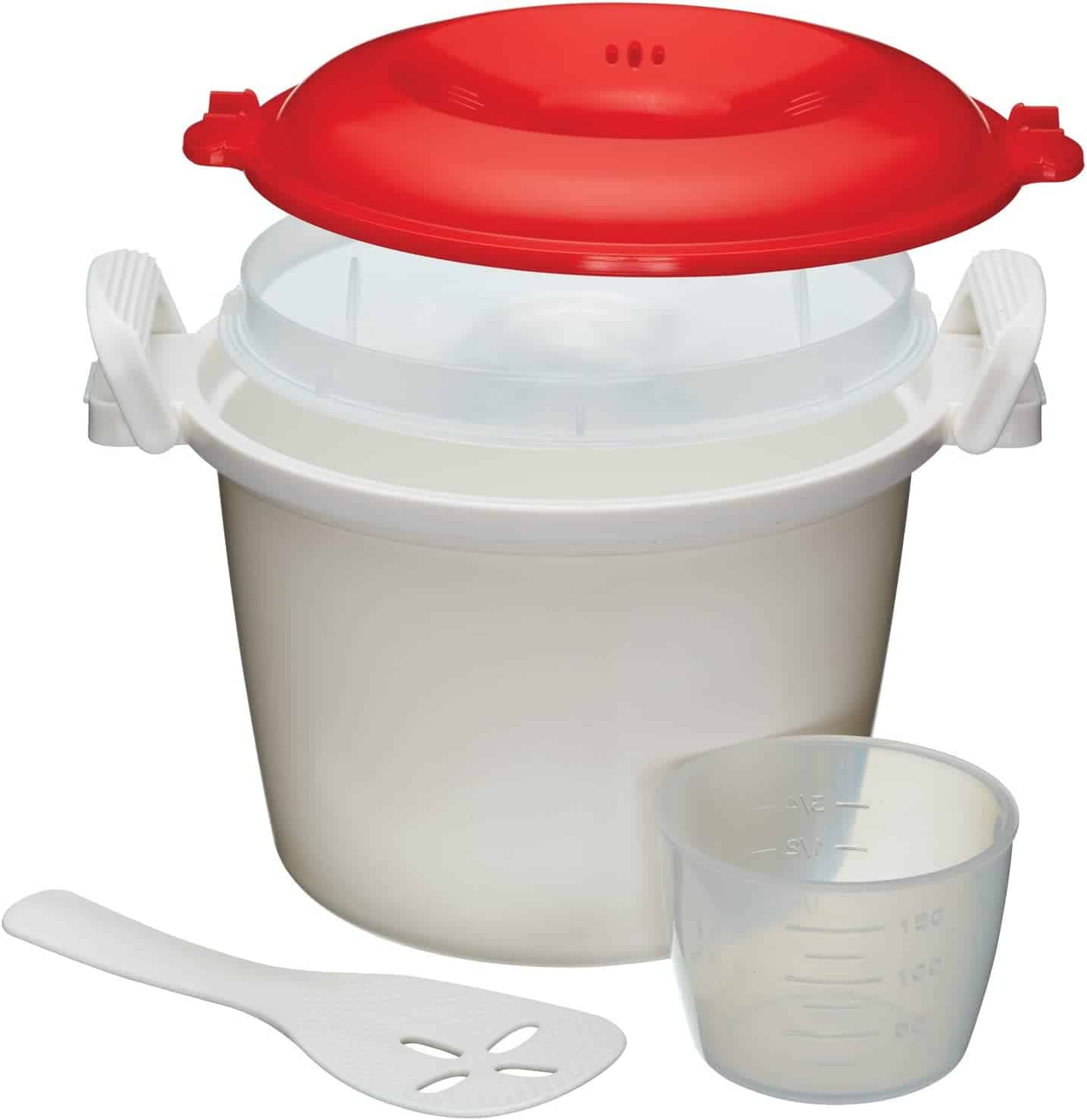 KitchenCraft Magnetron Rijstkoker BPA vrij 1,5L