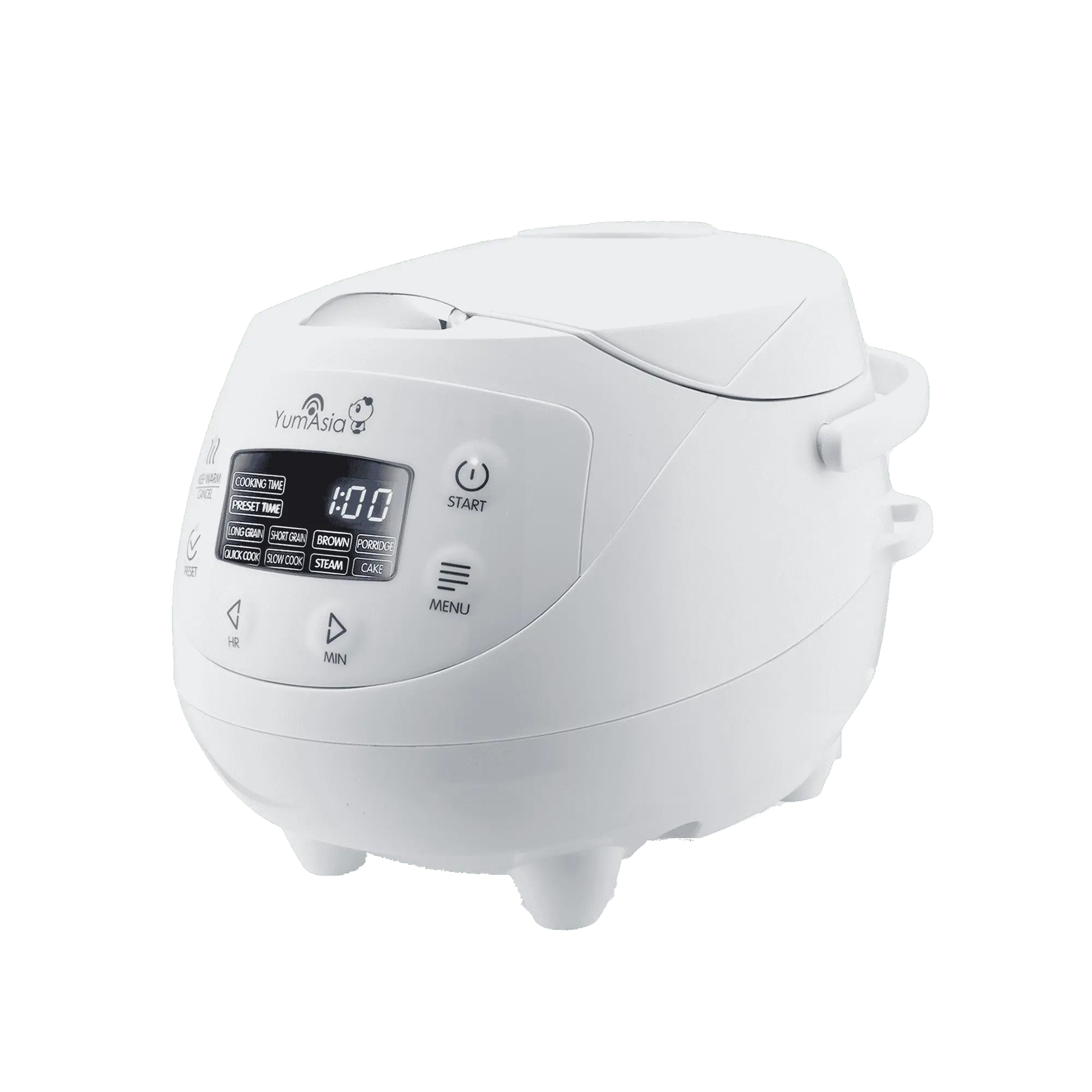 Yum Asia Panda Mini rijstkoker White