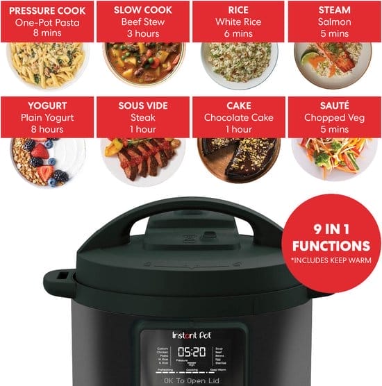 Instant Pot Duo Plus Whisper Quiet Functies