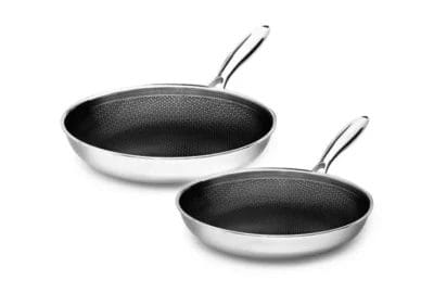 ONYX COOKWARE™ HYBRIDE ANTIAANBAK KOEKENPAN SET - 2-DELEN
