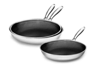 ONYX COOKWARE™ HYBRIDE ANTIAANBAK KOEKENPAN SET - 3-DELEN