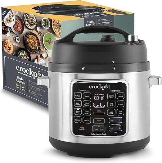 Crockpot Turbo Express CSC062X Multicooker met doos